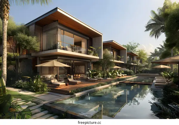 Luxury Villa with Pool and Tropical Garden