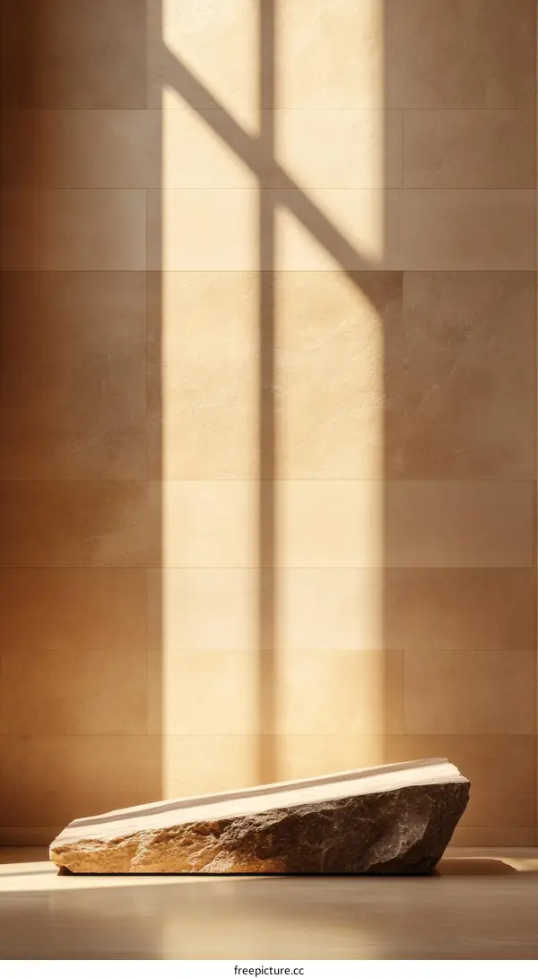 Modern Minimalist Stone Display Platform