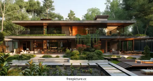Modern Luxurious House Exterior Design