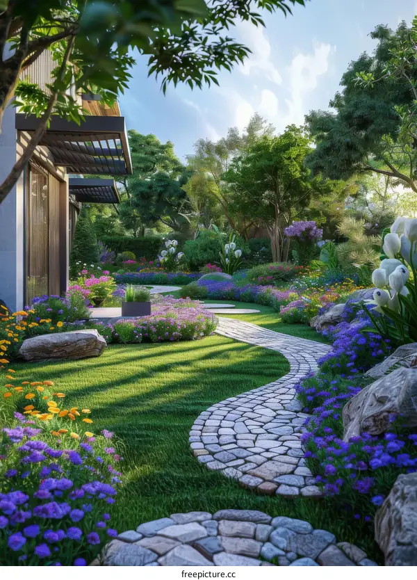 Design Renderings for Landscaped Gardens