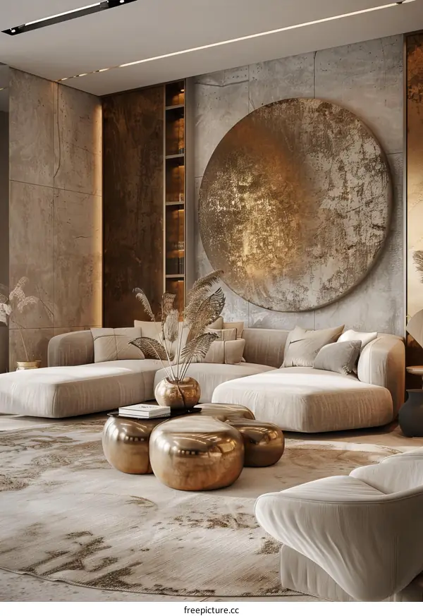 Modern Minimalist Living Room