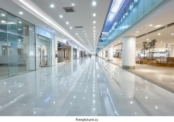 Modern Shopping Mall Interior Design and Architecture