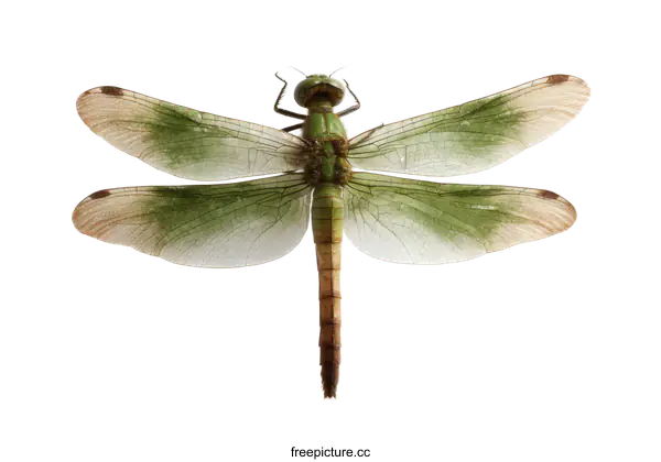 [Transparent Background PNG]Closeup of a Colorful Dragonfly
