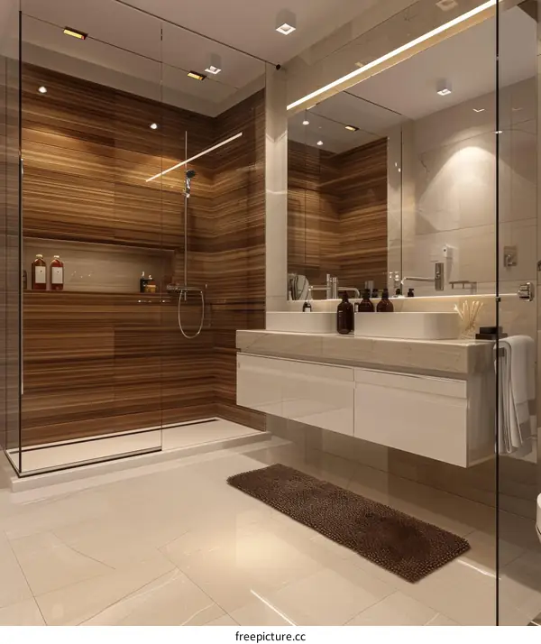 Modern Luxury Bathroom Design Interior