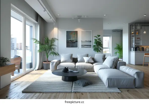 Modern Minimalist Living Room Design