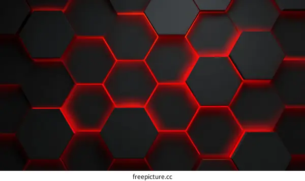 Abstract Geometric Hexagon Pattern Background Design