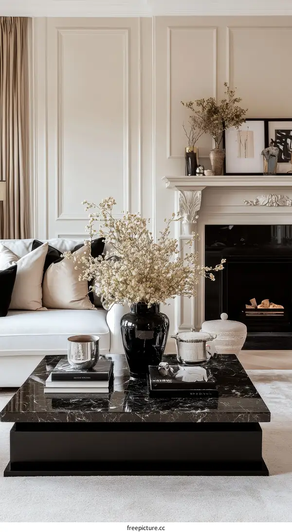 Modern Elegant Living Room Coffee Table