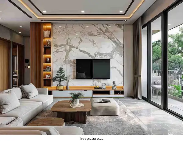 Minimalist and Modern Living Room Design