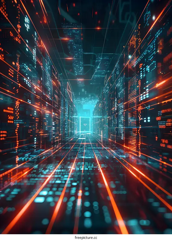 Digital Cityscape Data Flow