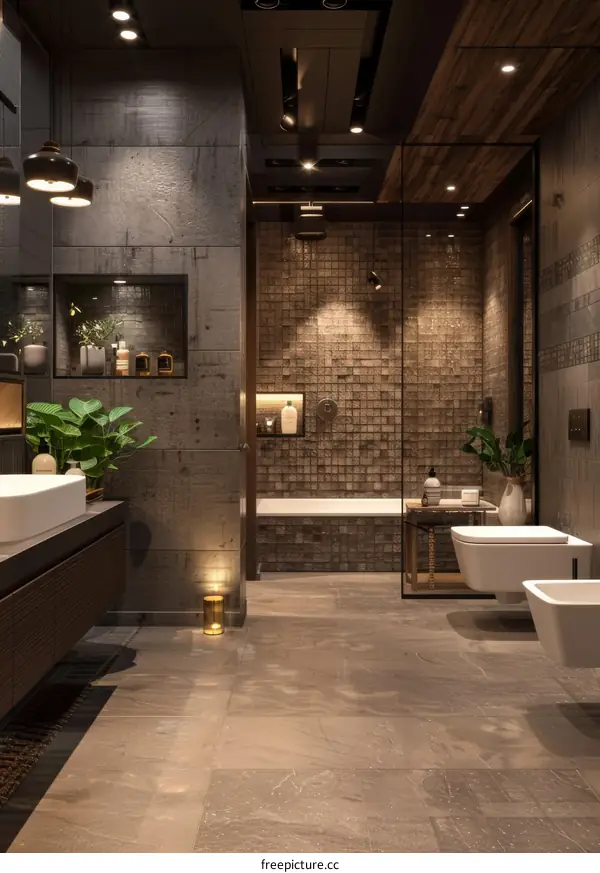 Modern Luxury Bathroom Interior Design
