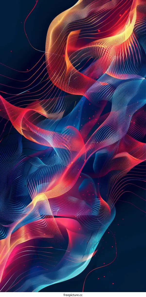 Colorful Wavy Lines