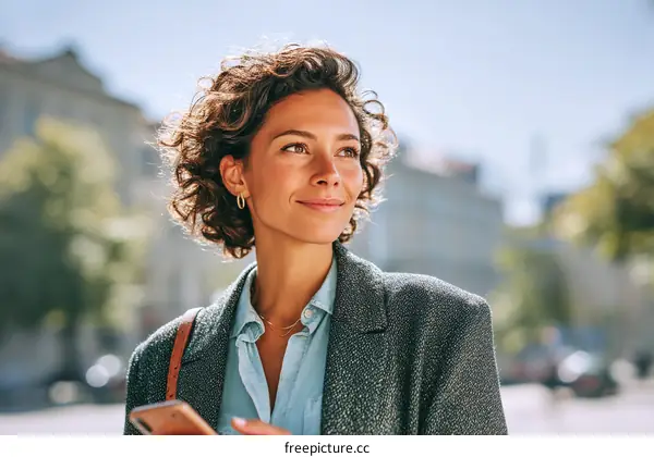 Urban Street Style of a Woman