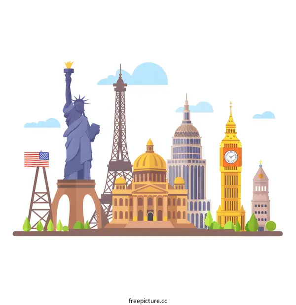Famous Landmarks of The World