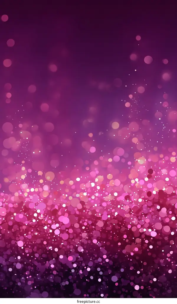 Abstract Pink and Purple Glitter Background