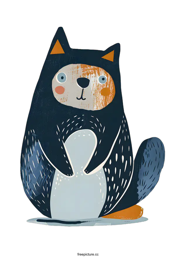 [Transparent Background PNG]Cute Cartoon Bear Illustration