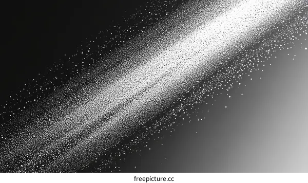Abstract White Particles Explosion Background Design