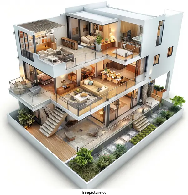 Modern Villa Exterior and Interior Design