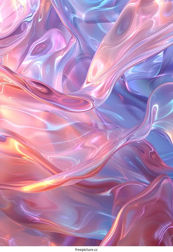 Abstract Background With Iridescent Colors