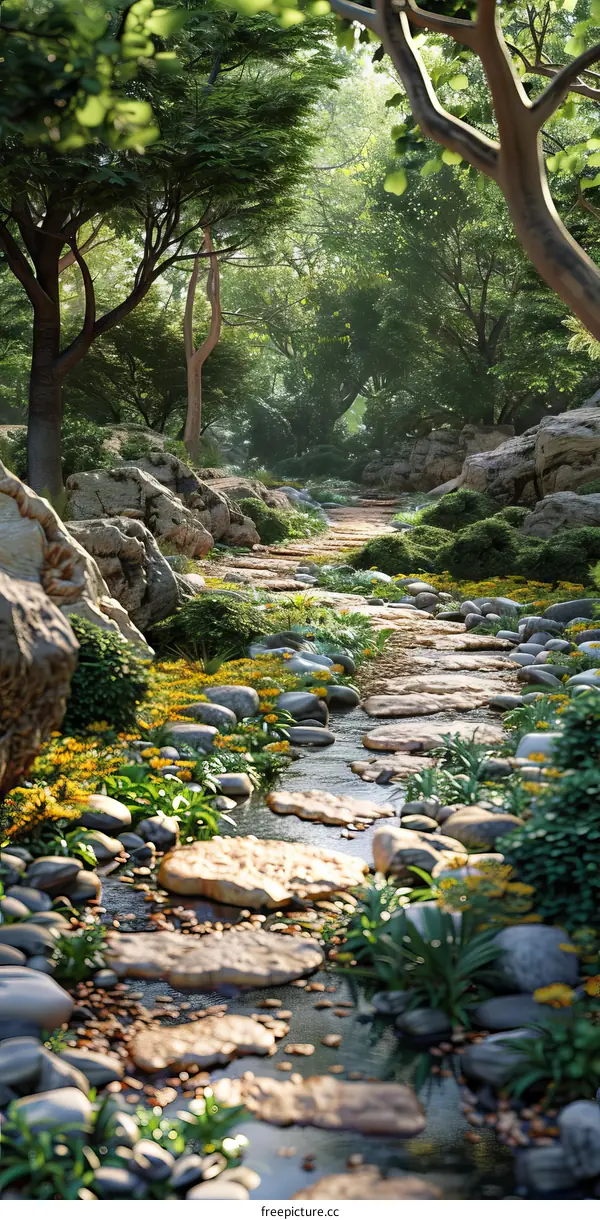 Tranquil Forest Path