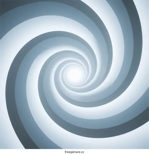 Optical Illusion Spiral Pattern with Gradient Colors and Concentric Rings