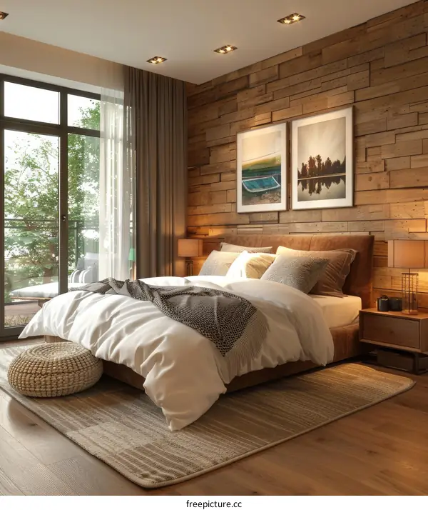 Modern Rustic Bedroom Interior Design