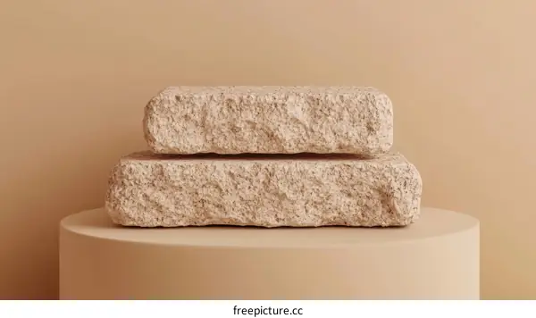 Stacked Stones Minimalist Display