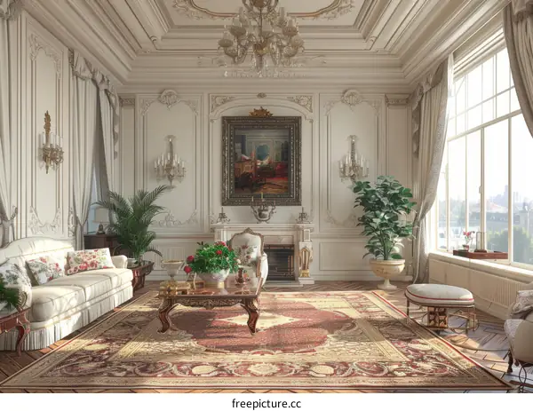 Luxurious living room