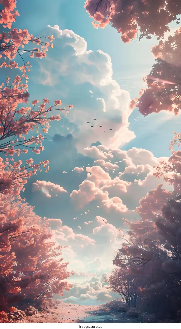 Cherry Blossoms in Spring