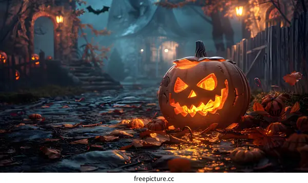 Halloween Pumpkin Jack-o-lantern