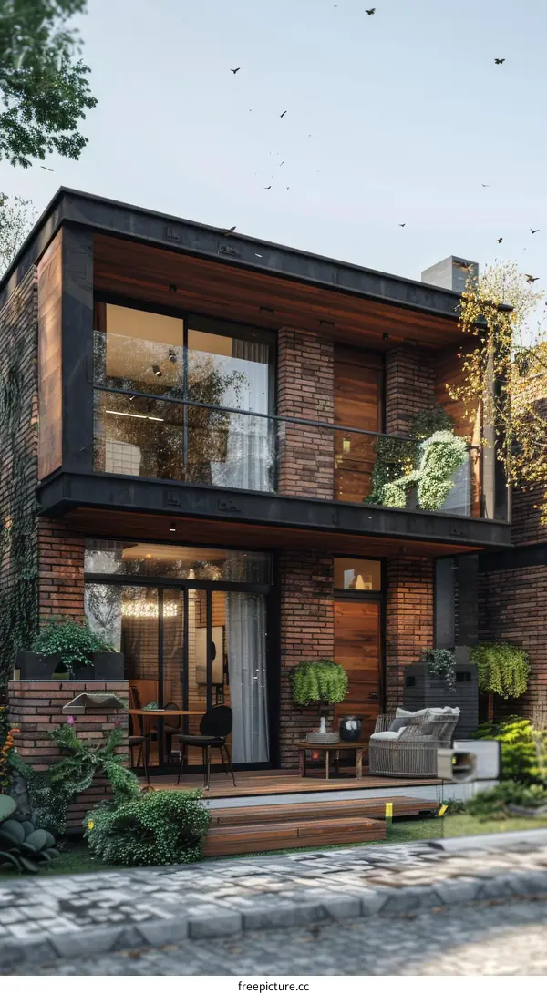 Stunning Brick House Exterior