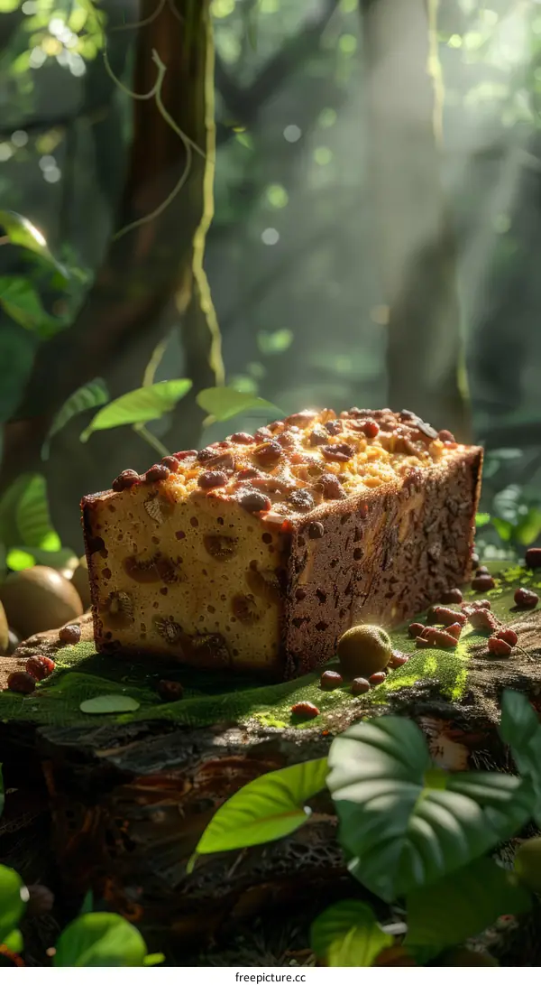 A Delicious Fruitcake in the Forest