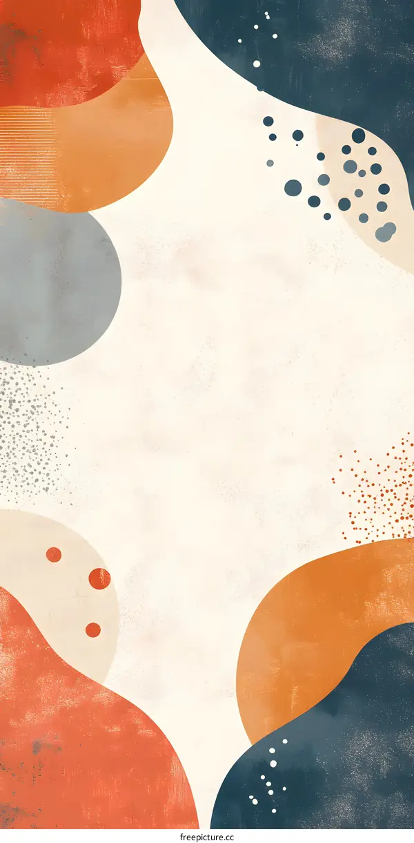 Abstract Shapes Background, Modern Design for Minimalist Art and Design