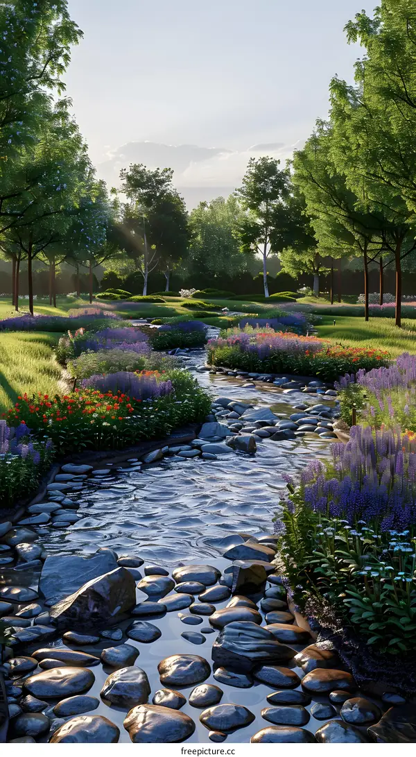 Landscape design renderings