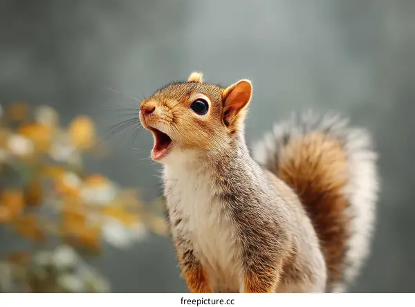 Close-up of a Curious Squirrel