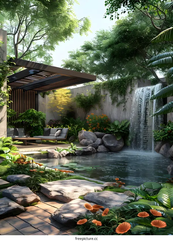 The perfect fusion of interior design and natural elements