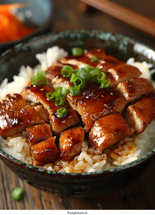 Bowl of Rice with Grilled Eel