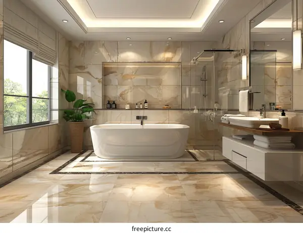 Modern Elegant Luxury Bathroom Design