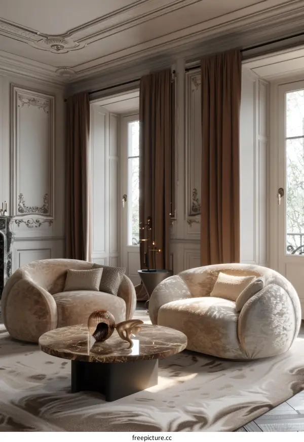 Luxury Interior Design: Modern Furniture & Decor