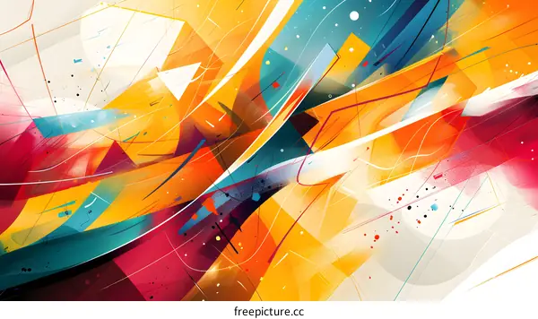 Colorful Abstract Painting