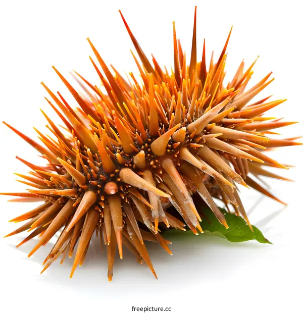 A close-up image of a sea urchin