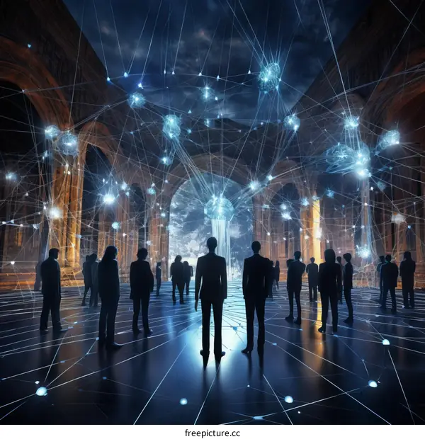 The interconnectedness of people in the digital age