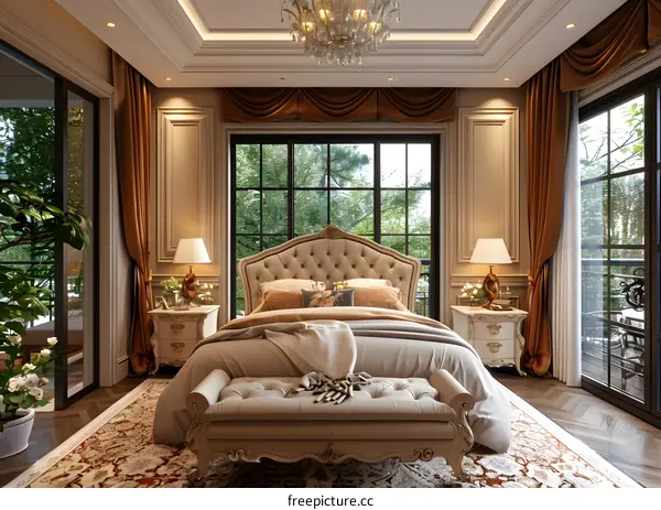 European Luxury Bedroom