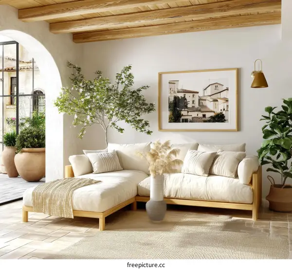 Modern Scandinavian Living Room Interior Design