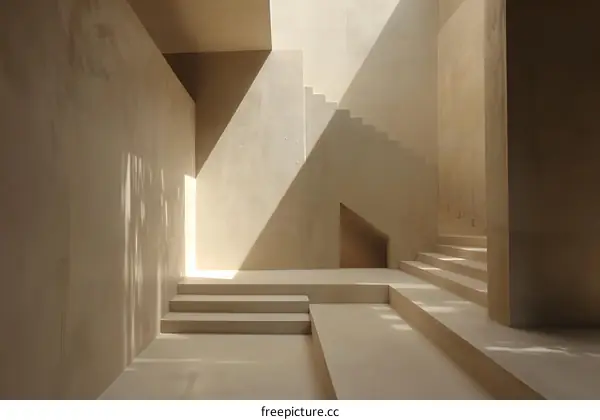 Minimalist Modern Architecture Staircase Design