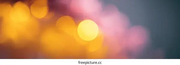 Abstract Bokeh Lightscape