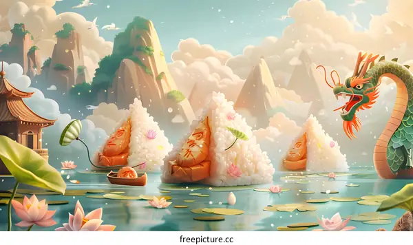 Dragon Boat Festival Rice Dumplings