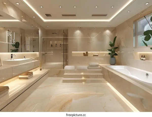 Modern Luxury Bathroom Interior Design