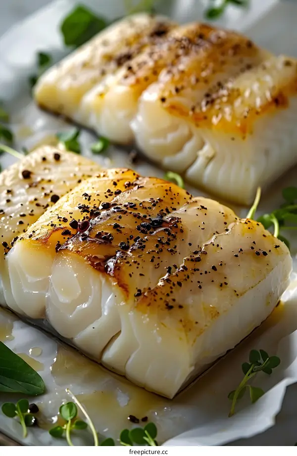 Delicious Pan Fried Cod Fillets