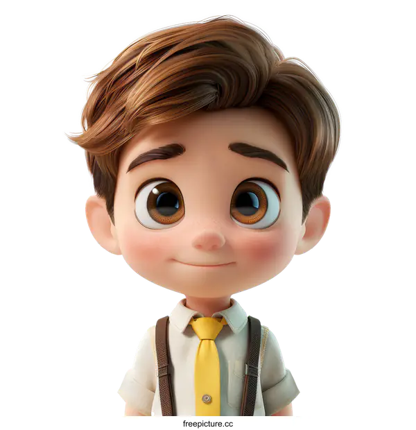 Portrait of a happy young boy