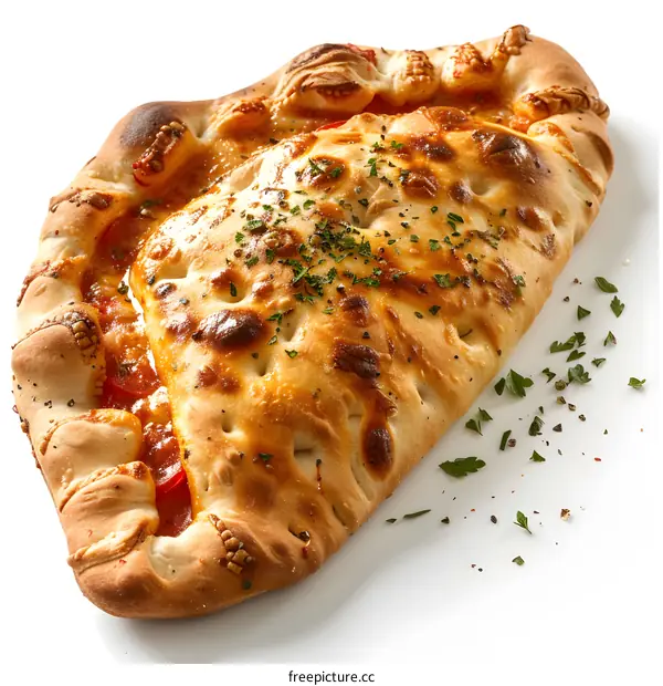 Delicious Calzone Pizza Bread